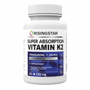 Risingstar Vitamin K2, 60 капс