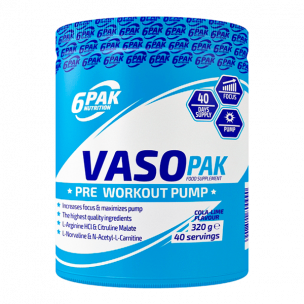 6PAK Nutrition Vaso PAK, 320 гр