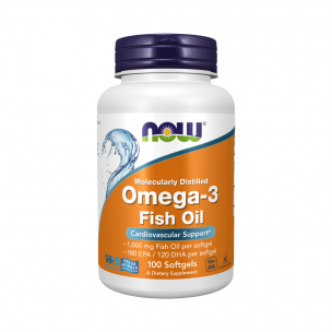 NOW Omega-3 1000 mg, 100 капсул