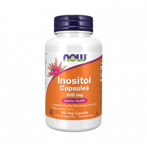 NOW Inositol 500 mg, 100 капсул