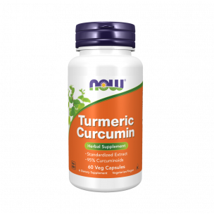 NOW Turmeric Curcumin, 60 капсул