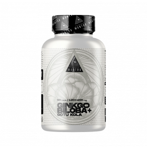 Biohacking Mantra Ginkgo Biloba + Gotu Kola, 90 капсул