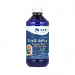 Trace Minerals Liquid Ionic BrainMag+, 237 мл