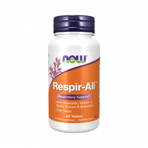 NOW Respir-All, 60 таблеток