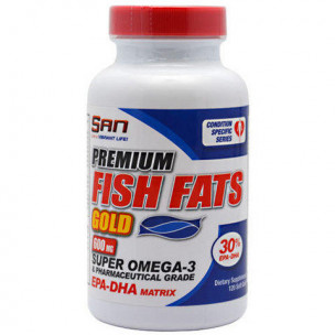 SAN Premium Fish Fats Gold, 120 капс