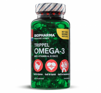 BIOPHARMA Trippel OMEGA-3, 144 капс