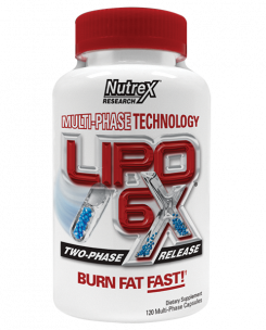 Nutrex Lipo-6X, 120 капс