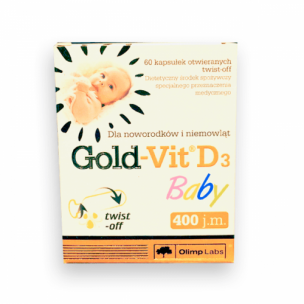 Olimp Sport Nutrition Gold-Vit D3 Baby, 60 капс