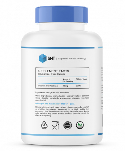 SNT Zinc Picolinate, 150 капсул