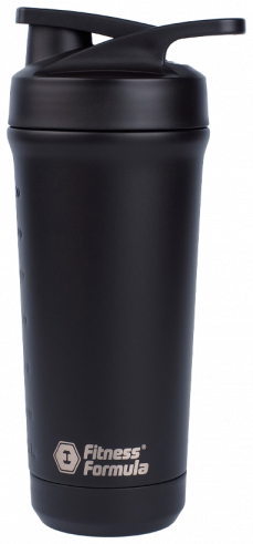 Fitness Formula Металлический шейкер, 800 мл