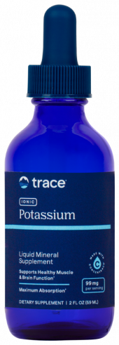 Trace Minerals Ionic Potassium 99 mg, 59 мл