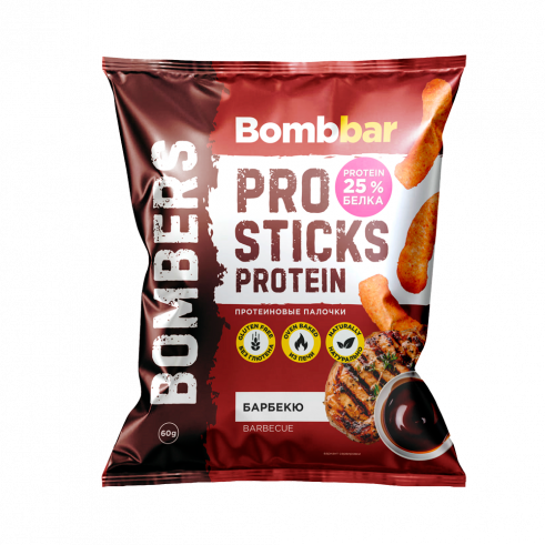 Bombbar Протеиновые палочки, 60 грамм