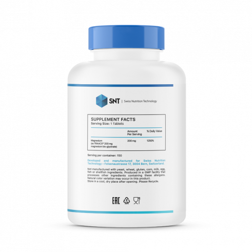 SNT Magnesium Glycinate, 150 таблеток SNT Magnesium Glycinate, 150 таблеток