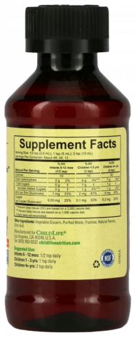 ChildLife Zinc plus, 118 мл