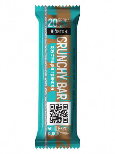 Ёбатон Crunchy bar, 40 г