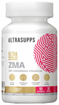Ultrasupps Ultra Gold ZMA, Ультра Голд ЗМА, 90 капсул