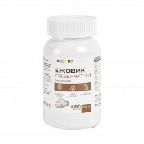 Лесово Мицелий Ежовика Гребенчатый, 120 капсул