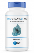 SNT Zinc Chelate 25 mg, Цинк Хелат 25 мг, 90 капсул