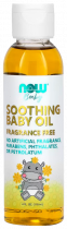 NOW Soothing Baby Oil, Успокаивающее детское масло, 118 мл