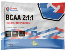 Fitness Formula 100% Instant BCAA 2:1:1 Premium, 100% Инстант БЦАА 2:1:1 Премиум