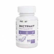 Лесово Экстракт женьшеня, 60 капсул
