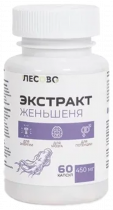 Лесово Экстракт женьшеня, 60 капсул