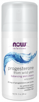 NOW Natural Progesterone cream, Крем для женщин, 85 грамм