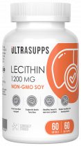 Ultrasupps Lecithin, Лецитин, 60 капсул