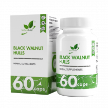 Natural Supp Black Walnut Hulls, 60 капсул
