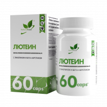 Natural Supp Lutein with lycopene and beta-carotene, Лютеин с ликопином и бета-каротином, 60 капсул