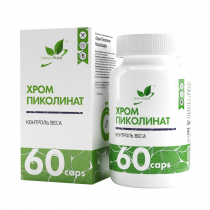 Natural Supp Chronium Picolinate, 60 капсул
