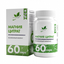 Natural Supp Магния цитрат, 60 капсул