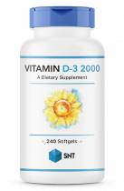 SNT Vitamin D-3, Витамин Д3, 240 капсул