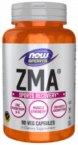 NOW ZMA, ЗМА (Цинк, магний, витамин В-6), 90 капсул
