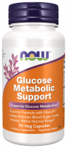 NOW Glucose Metabolic Support, Г-М-С, 90 капсул