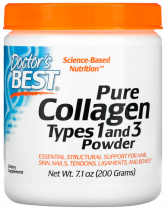 Doctor's Best Collagen Types 1 and 3, Коллаген 1 и 3 типа, 200 грамм