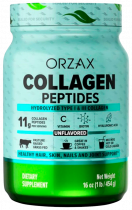 Orzax Collagen Peptides, Пептиды Коллагена, 454 грамм