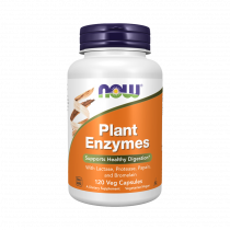 NOW Plant Enzymes, Плант Ферменты, 120 капсул