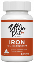 ULTRAVIT Iron, Железо, 60 капсул