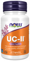 NOW UC-II type II Collagen 40 mg, Коллаген UC-II тип II 40 мг, 60 капсул