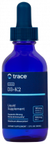 Trace Minerals Research Ionic D3 + K2 (125 mcg (5000 IU) D-3 + 100 mcg MK-7, Ресерч Ионизированные витамины Д3 + К2 (125 мкг (5000 МЕ) Д-3 + 100 мкг МК-7, 59 мл