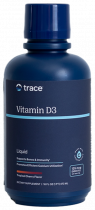 Trace Minerals Liquid Vitamin D3, Жидкий Витамин Д3, 473 мл