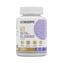 Ultrasupps Ultra Gold Beta- Alanine, Ультра Голд Бета-Аланин, 90 капсул