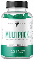 Trec Nutrition MultiPack, Комплекс витаминов и минералов, 120 капсул