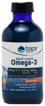 Trace Minerals Research Adult Liquid Omega-3 1232 mg (EPA 740 mg DHA 492 mg, Ресёрч Жидкая 1232 мг Омега-3 для взрослых (EPA 740 мг DHA 492 мг), 118 мл
