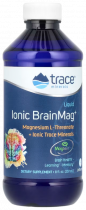 Trace Minerals Research Liquid Ionic BrainMag+ Magnesium L-Threonate (Magtein), Ресёрч Жидкий Ионный БрэинМаг+ L-треонат Магния (Магтейн), 237 мл