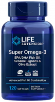 Life Extension Super Omega-3, Супер Омега-3, 120 капсул