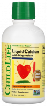 ChildLife Liquid Calcium with Magnesium, Жидкий кальций с магнием, 474 мл