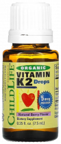 ChildLife Vitamin К2 Drops, Витамин К2 капли, 7,5 мл